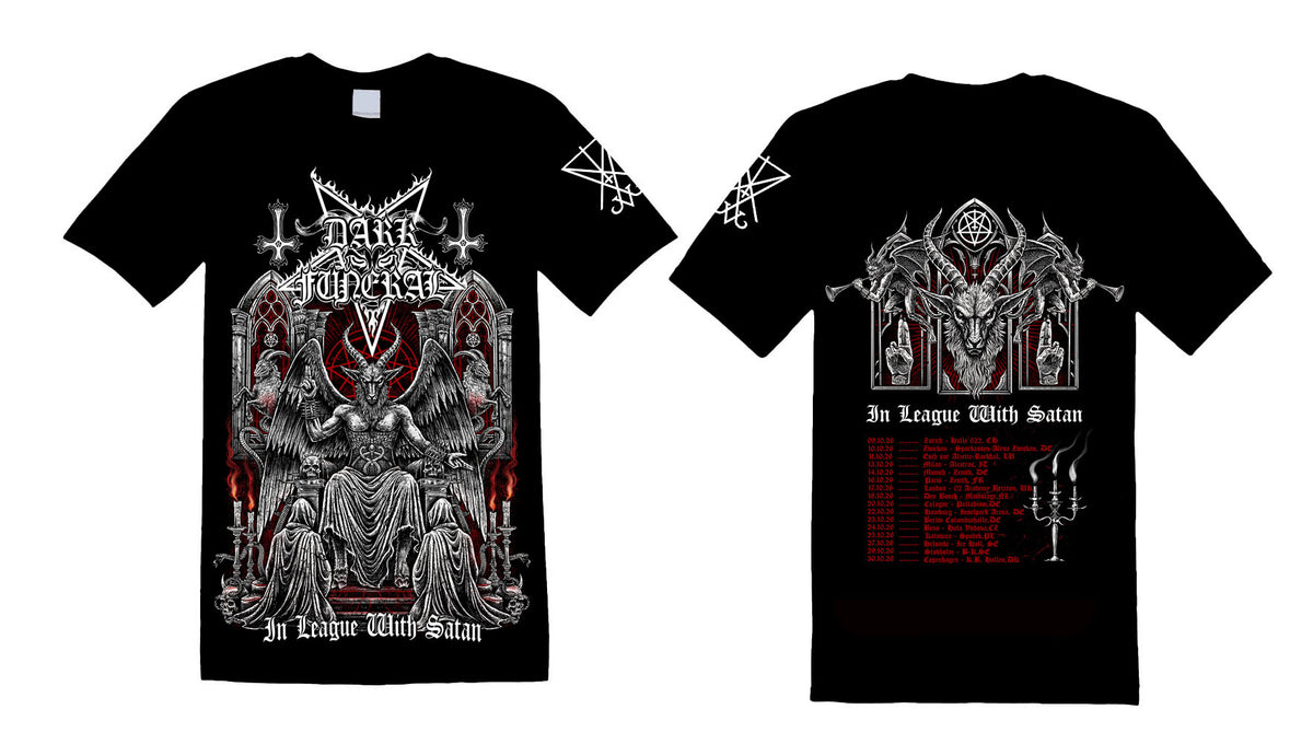 Dark Funeral - T-shirt - In League With Satan