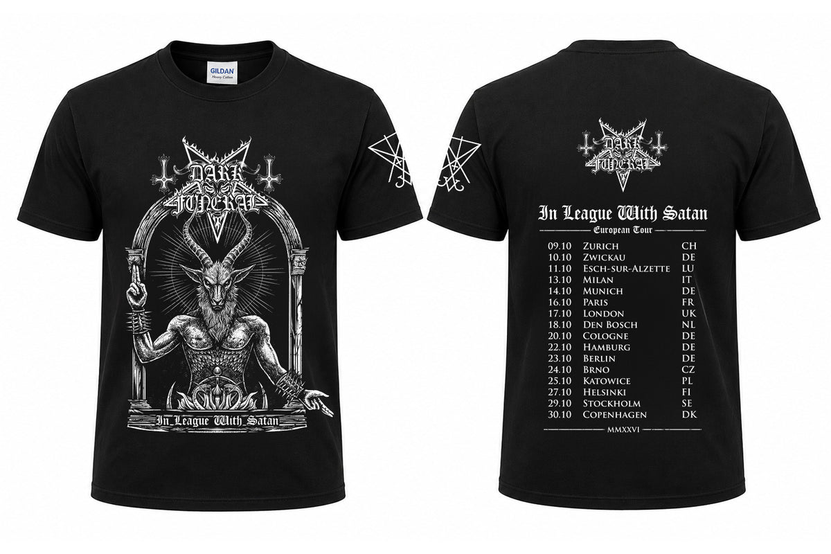 Dark Funeral - T-shirt - In League With Satan II